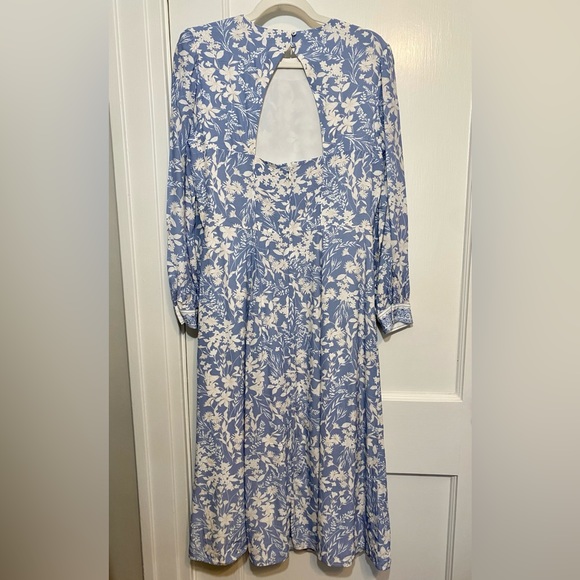 Antonio Melani Blue Floral Dress - Picture 2 of 6